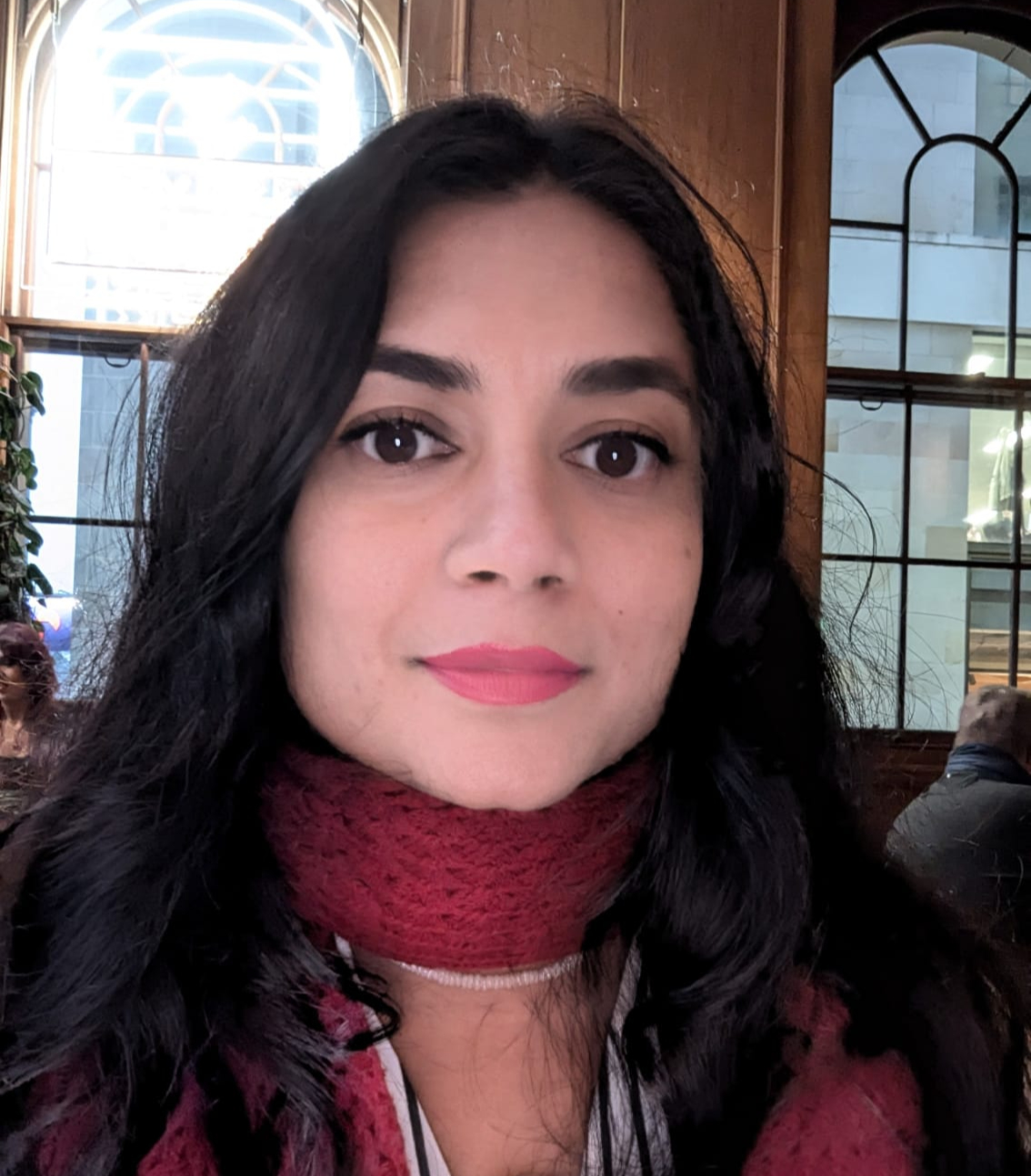Portrait of Purva Garg.